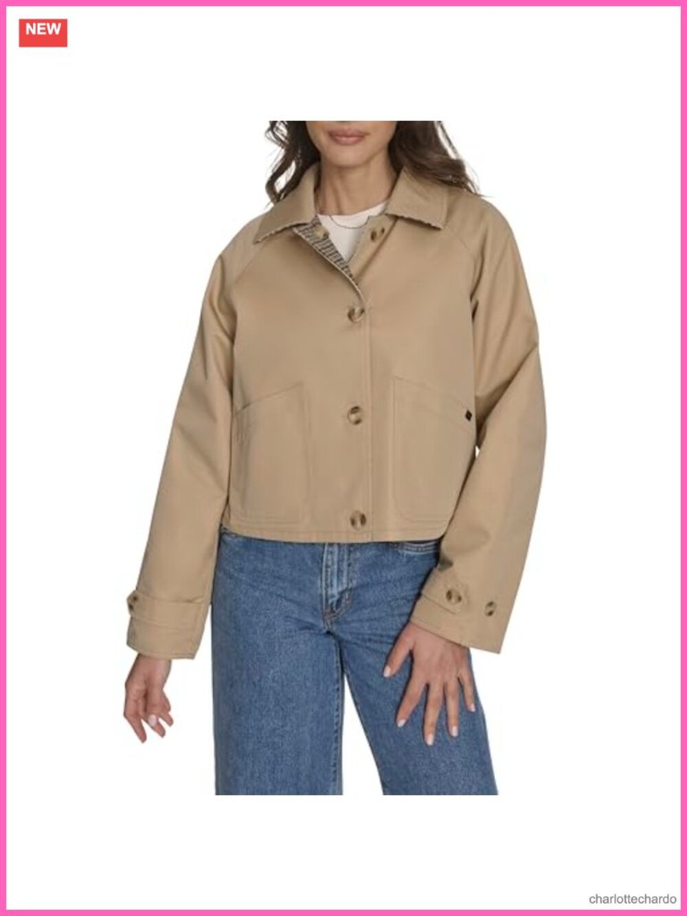Levi's Reversible Trench Jacket Wool Blend Cotton Classic